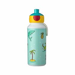 Detská fľaša na vodu Rosti Mepal Doodle, 400 ml