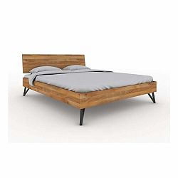 Dvojlôžková posteľ z dubového dreva 180x200 cm Golo 2 - The Beds