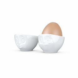 Sada 2 bielych kalíškov na vajíčka Oh please 58 products