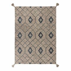 Sivý vlnený koberec Flair Rugs Diego, 200 x 290 cm